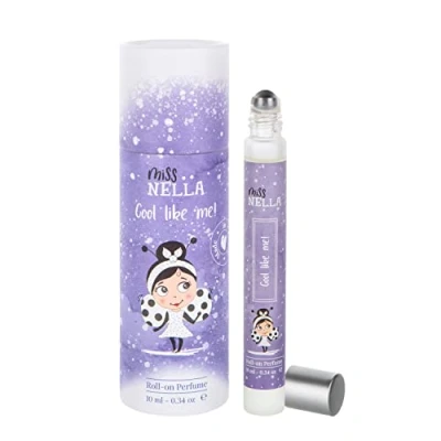 Image of Miss Nella Kids Perfume Cool Like Me Roll On for Children with Fresh Fragrances, Safe &amp; Natural Boys Girls Oil, 10ML