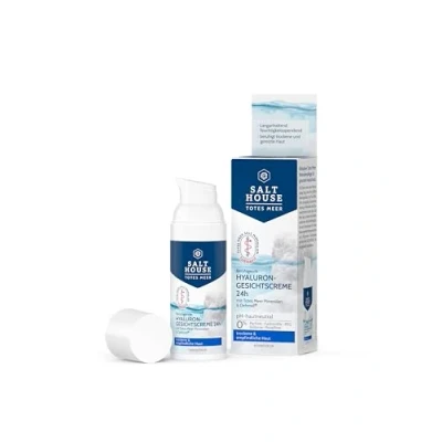 Image of SALTHOUSE Dead Sea Hyaluronic Face Cream 24 Hours Dry Sensitive Skin 50 ml