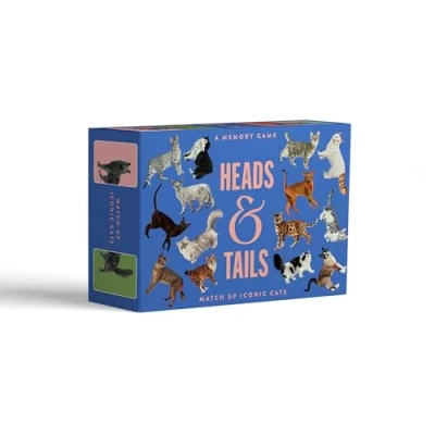 Image of Heads &amp; Tails: A Cat Memory Game Cards: Match up iconic cats