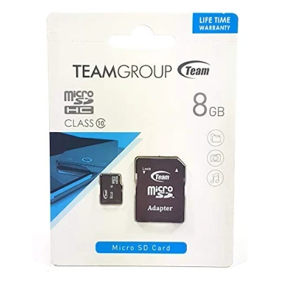 Image of Team Group 8 GB C10 Micro SD Flash Memory Card