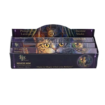 Image of Nemesis Now Lisa Parker Protection Incense Sticks Lavender, Multi Coloured