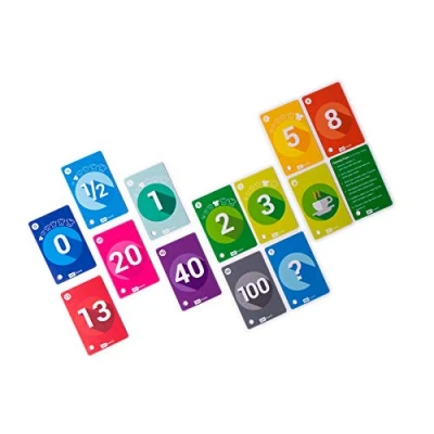 Image of PATboard Planning Poker Cards Set of 4 Decks Stationery for Agile Scrum Estimation Fibonacci