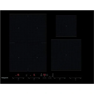 Image of Hotpoint 65cm 4 Zone Induction Hob with Flexi Pro