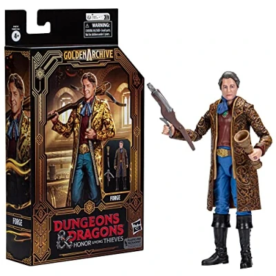 Image of Dungeons &amp; Dragons Honour Among Thieves Golden Archive Forge 15 cm scale Collectible Action Figure Inspired by D&amp;D Film