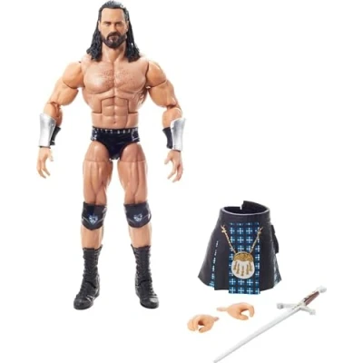 Image of WWE Drew McIntyre Top Picks Elite Collection Action Figure with Accessories, 6 inch Posable Collectible Gift for Fans Ages 8 Years Old &amp; Up