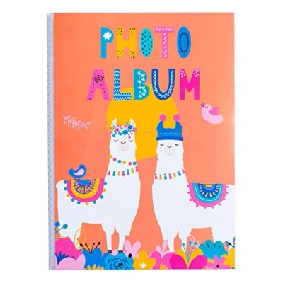 Image of Grupo Erik Llama Photo Album 6x4 10x15 cm Family 36 Pockets Friend Gifts Books For Memories Slip In