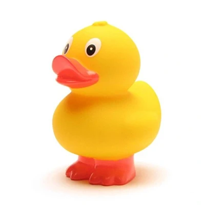 Image of Standing Rubber Duck Yellow Bath L: 6 cm