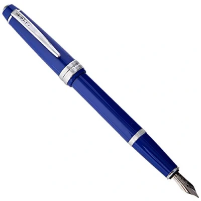 Image of CROSS Bailey Light Polished Blue Resin Fountain Pen Fine Nib