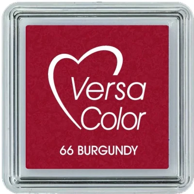Image of Tsukineko Versasmall Burgundy Ink Pad