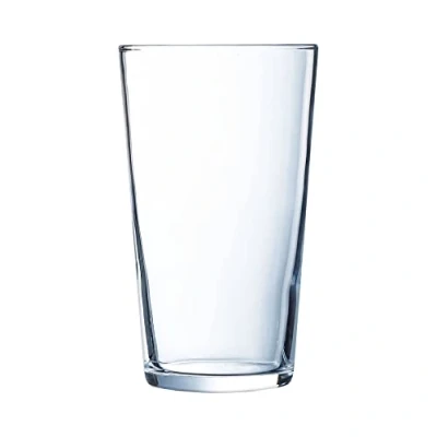 Image of Arcoroc F002U Conique Pint Beer Glass, 568mL Capacity, Pack of 6