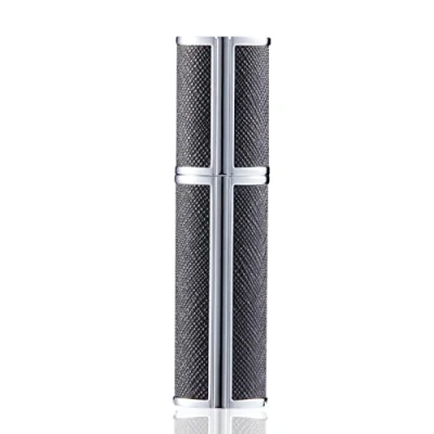 Image of SUBORAWOS 5ML Perfume Atomiser,Refillable Spray Bottles,Mini Cologne Dispenser,Empty Fragrance Bottle for Travel (YB Black)
