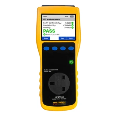 Image of Martindale HPAT550 Handheld PAT Tester Rechargeable