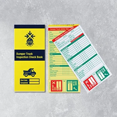 Image of Good To Go Safety Dumper Truck Check Book 25 inspections