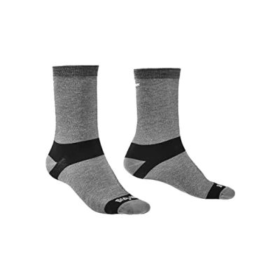 Image of 2 Pair Grey Coolmax Liners For Extra Comfort And Dryness Next To Skin Men&#039;s 9 11.5 Mens Bridgedale
