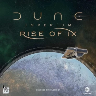 Image of Direwolf Dune Imperium Rise of Ix Board Game Expansion Ages 14+ 1 4 Players 60 120 Minutes Playing Time