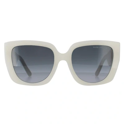 Image of MARC Jacobs Sunglasses, Women&#039;s, Size: 54, Ivory