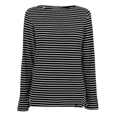 Image of Regatta Womens Fernanda T Shirt Black/White XS
