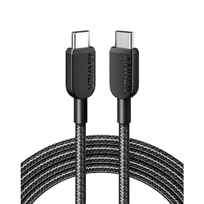 Image of Anker USB C to Charger Cable (6 ft / 1.8 m), 60W 2.0 Type Cable, Fast Charging Power for iPhone 16/15 Series, Galaxy S22, iPad Pro 2021, Mini 6, Air 4, MacBook 2020 and More