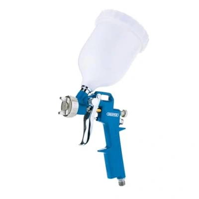 Image of Draper Gravity Air Paint Spray Gun, 500ml, 1.5/2.2mm