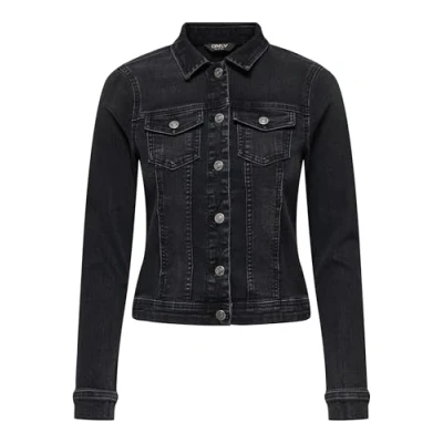 Image of ONLY Women&#039;s Onlwonder DNM Jacket Noos, Washed Black, S