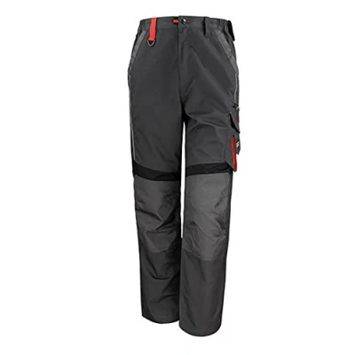 Image of Result R310X Regular Work Guard Technical Trousers Grey/Black, Medium/Size 34