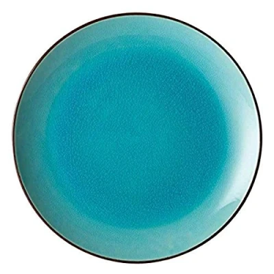 Image of Utopia Soho, K90037 000000 B01006, Aqua Coupe Plate 10&quot; (25cm) (Box of 6)