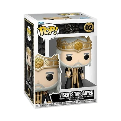 Image of Funko POP! TV: HotD King Viserys Targaryen House Of the Dragon Collectable Vinyl Figure Gift Idea Official Merchandise Toys for Kids &amp; Adults TV Fans