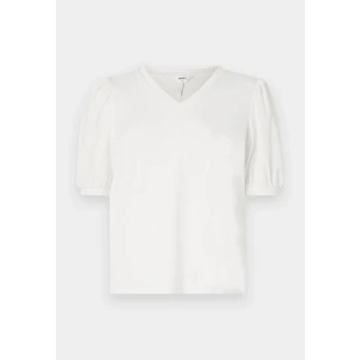 Image of Object Caroline Basic Tshirt, Women&#039;s, Size: XL, Cloud dancer