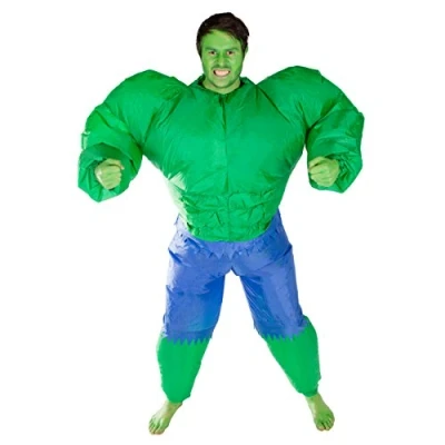 Image of Bodysocks Inflatable Hulk Costume (Adult)