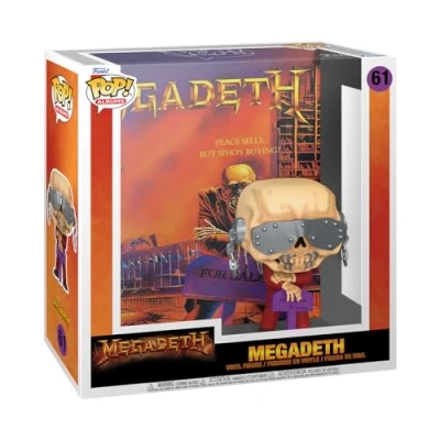 Image of Funko Pop! Albums: Megadeth PSBWB Music Collectable Vinyl Figure Gift Idea Official Merchandise Toys for Kids &amp; Adults Fans Model Collectors and Display