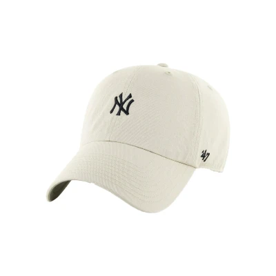 Image of 47 Brand Adjustable Cap BASE New York Yankees natural