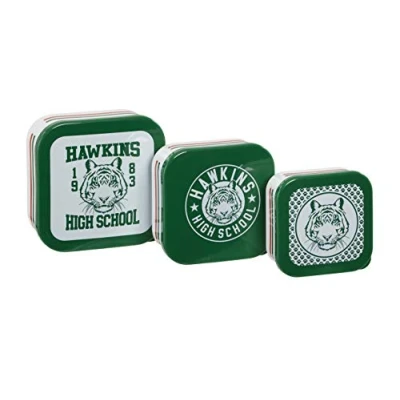 Image of Stranger Things Unisex&#039;s ST05804 Container set, Multi Coloured, Size