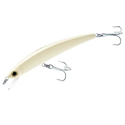 Image of Yo Zuri R1123 Bone Crystal Minnow (F) 90Mm 3 1/2&quot;, Multi, One Size (R1123BONE)