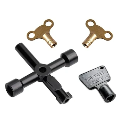 Image of fiXte® Workshop Assortment of Radiator and Meter Utility Keys Pack 4