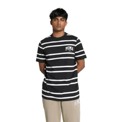 Image of PUMA Squad Stripe AOP Tee