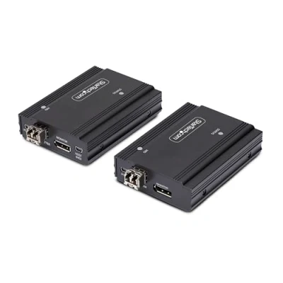 Image of StarTech.com DisplayPort KVM Extender over Fiber Optic, 4K 60Hz, Console Kit, Up to 984ft/300m (Multi mode)