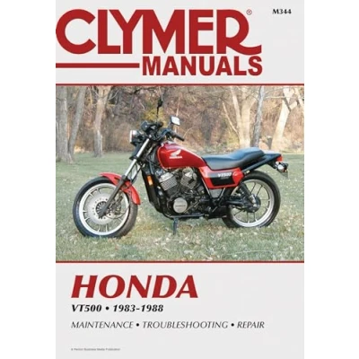 Image of Honda VT500 Motorcycle (1983 1988) Service Repair Manual (Paperback)