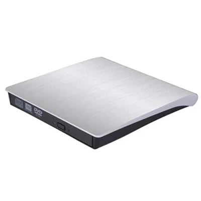 Image of Pardarsey External DVD CD Drive Compatible for Laptop USB 3.0 RW Player Drive, Optical Burner Writer Rewriter Mac Computer Notebook Desktop PC Windows 7/8/10, Slim White