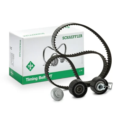 Image of 31330198, 31330200, 31330202, 31339887, 31339888 Timing belt kit INA 530 0578 10 141 PEUGEOT: 208 I Hatchback, 308 II 2008 Estate