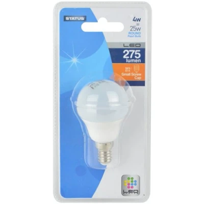 Image of Status 4SLRSESPB14 LED Round Bulb E14, 4 W, 275 lm