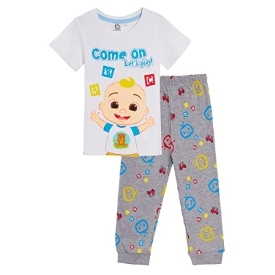 Image of CoComelon Boys T Shirt + Joggers Set 3 4 Years Multi