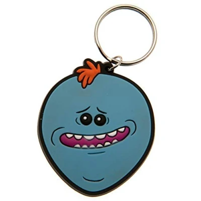 Image of Pyramid International Rubber Keychain, Multi Colour, 4 x 6 1.3 cm