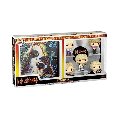 Image of Funko Pop! Album Deluxe: Def Leppard Hysteria Tour (1987) Music Collectable Vinyl Figure Gift Idea Official Merchandise Toys for Kids &amp; Adults Fans Model Collectors
