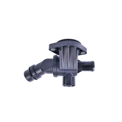 Image of 06F121111G Engine thermostat GATES TH41487G1 87C with gaskets/seals housing VOLKSWAGEN: Golf 5, Passat B6 Saloon, Plus / Crossgolf