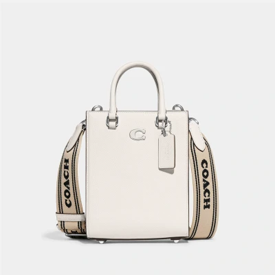 Image of Coach Tote 16 Cross Grain Leather Bag