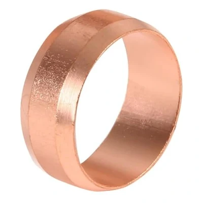 Image of 25mm MDPE Copper Olive (Known as Pipe Olive/Copper Olives/Imperial Compression Olives/Compression Olive/MDPE Also Available in 20mm)