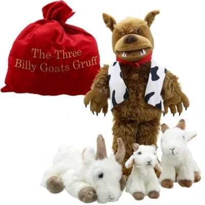 Image of The Puppet Company Three Billy Goats Gruff Giant Story Telling Set