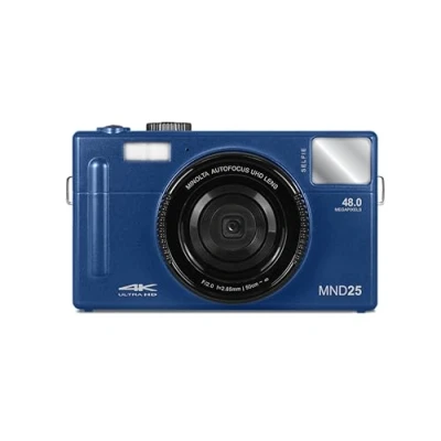 Image of Minolta MND25 48 MP Autofocus / 4K Ultra HD Camera w/Selfie Mirror