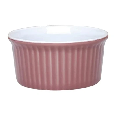 Image of Olympia Coloured Ramekin Red 90mm X 42mm 3 1/2 145Ml 5Oz Serving Dish 12pc