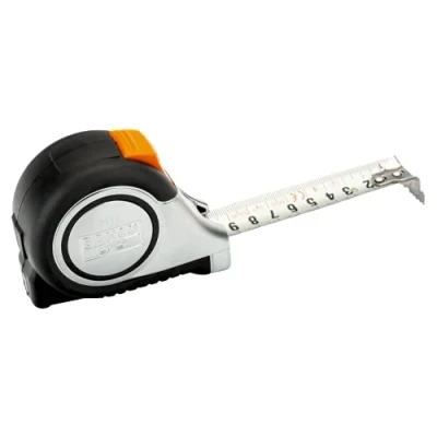 Image of Bahco MTS 8 25 Metric Measuring Tape with Magnetic Tip, Multi Colour, m